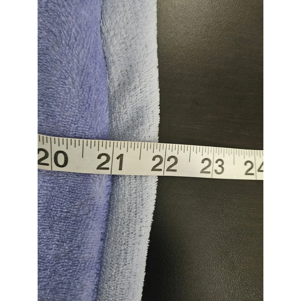 Blankie Tails Kids Rocket Ship Blanket Blue Yellow Stars‎ 100% Polyester 54